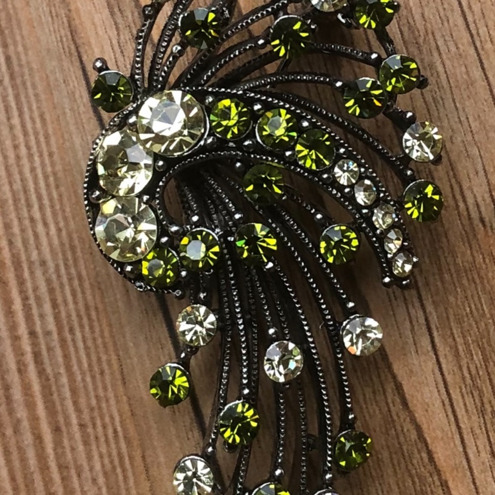 Vintage Rhinestone Pin/Pendant - Picture 7 of 7